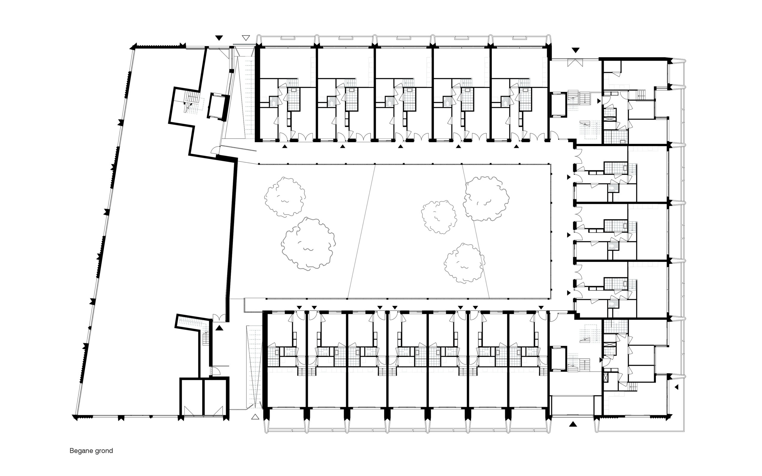 Begane grond. Beeld Levs