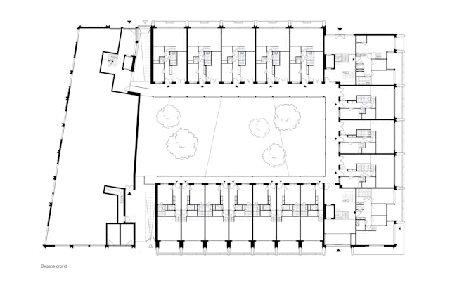 Begane grond. Beeld Levs