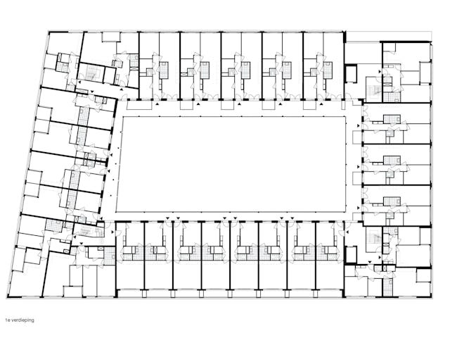 Eerste verdieping. Beeld Levs