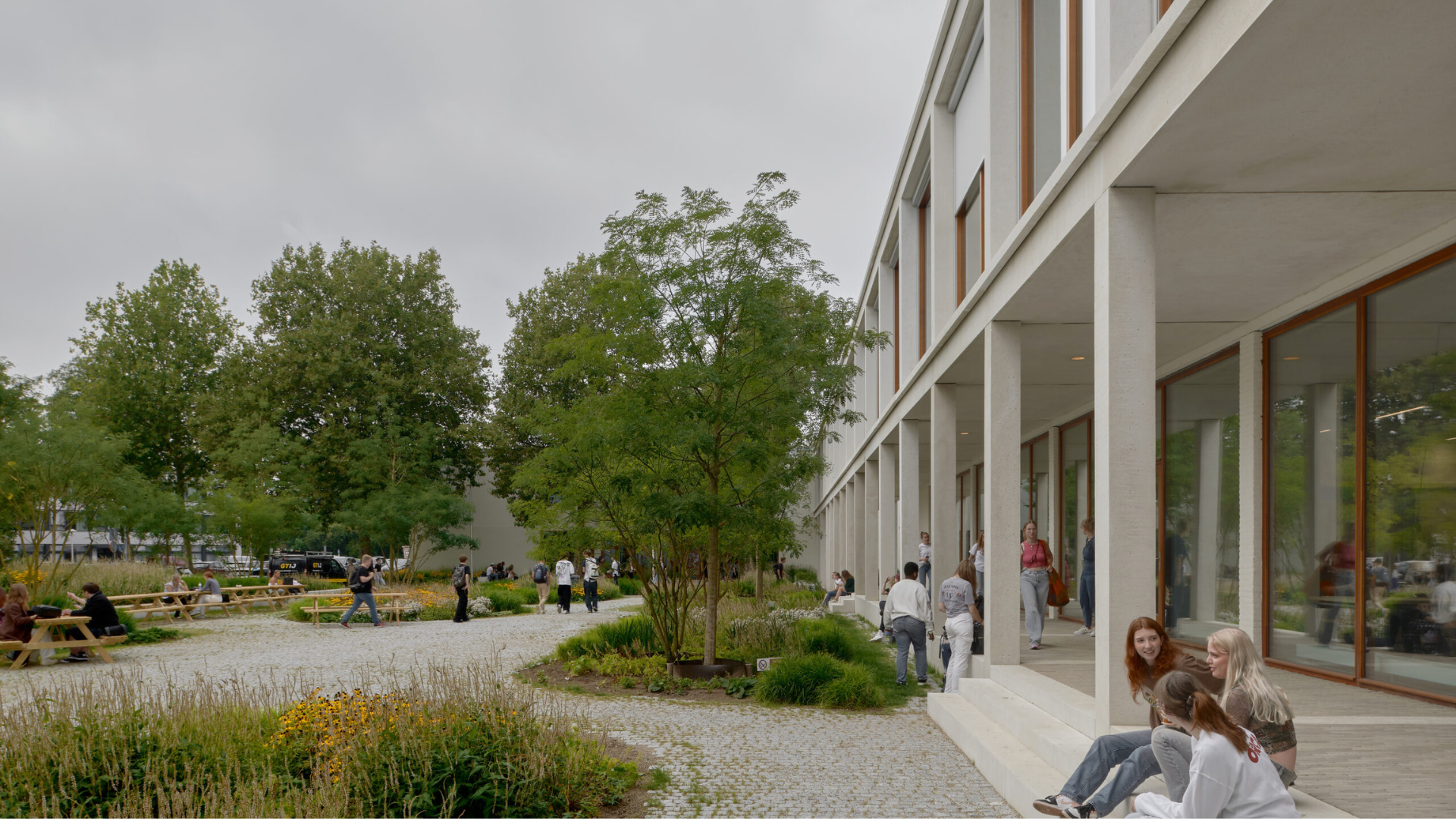 Winnaar ARC24 Architectuur Award: Vakschool Nimeto in Utrecht door Maarten van Kesteren Architecten. Beeld Max Hart Nibbrig