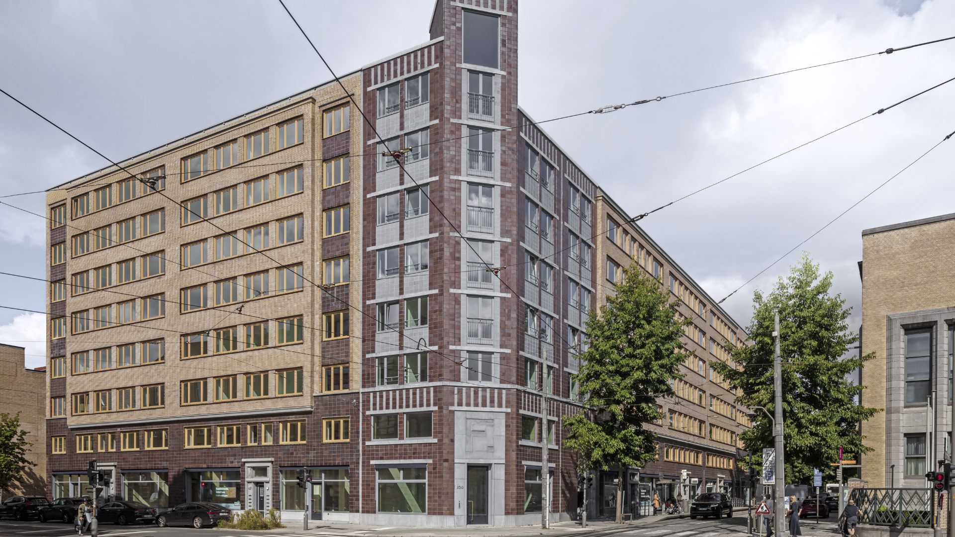 De Fierensblokken in Antwerpen, door Happel Cornelisse Verhoeven architecten en Molenaar&Co. Beeld Karin Borghouts