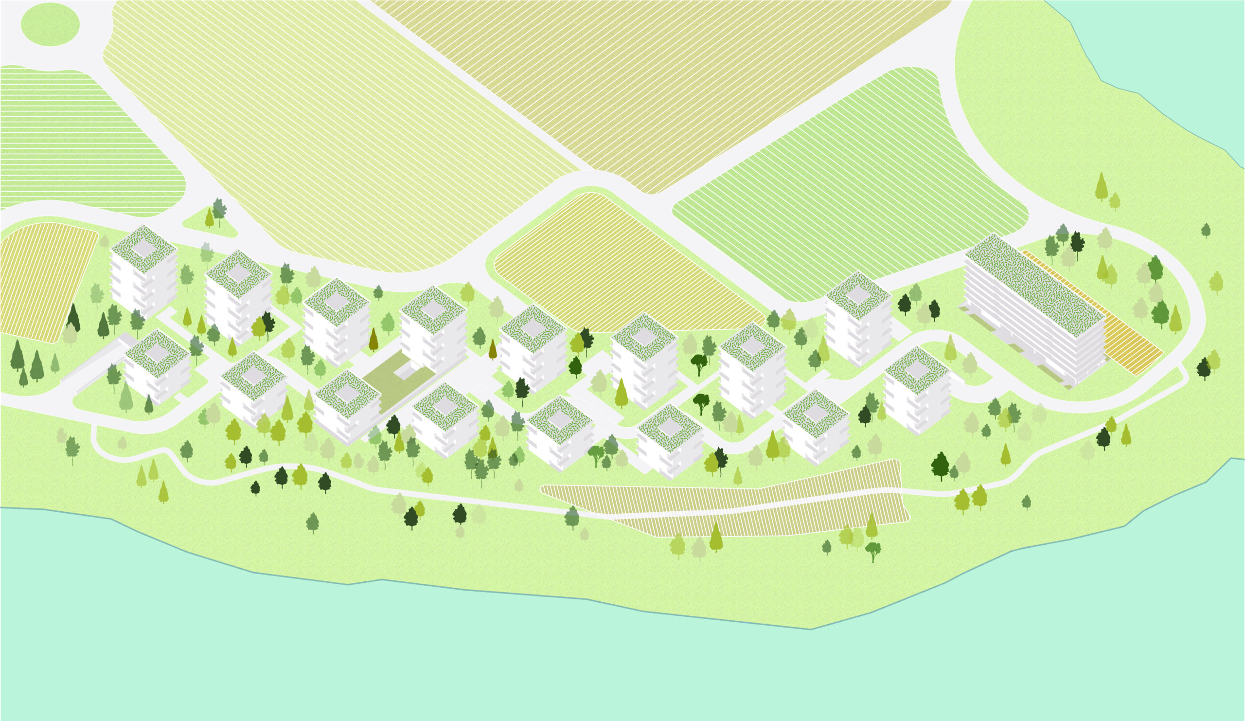 Stedenbouwkundig plan. Beeld MORE Architecture