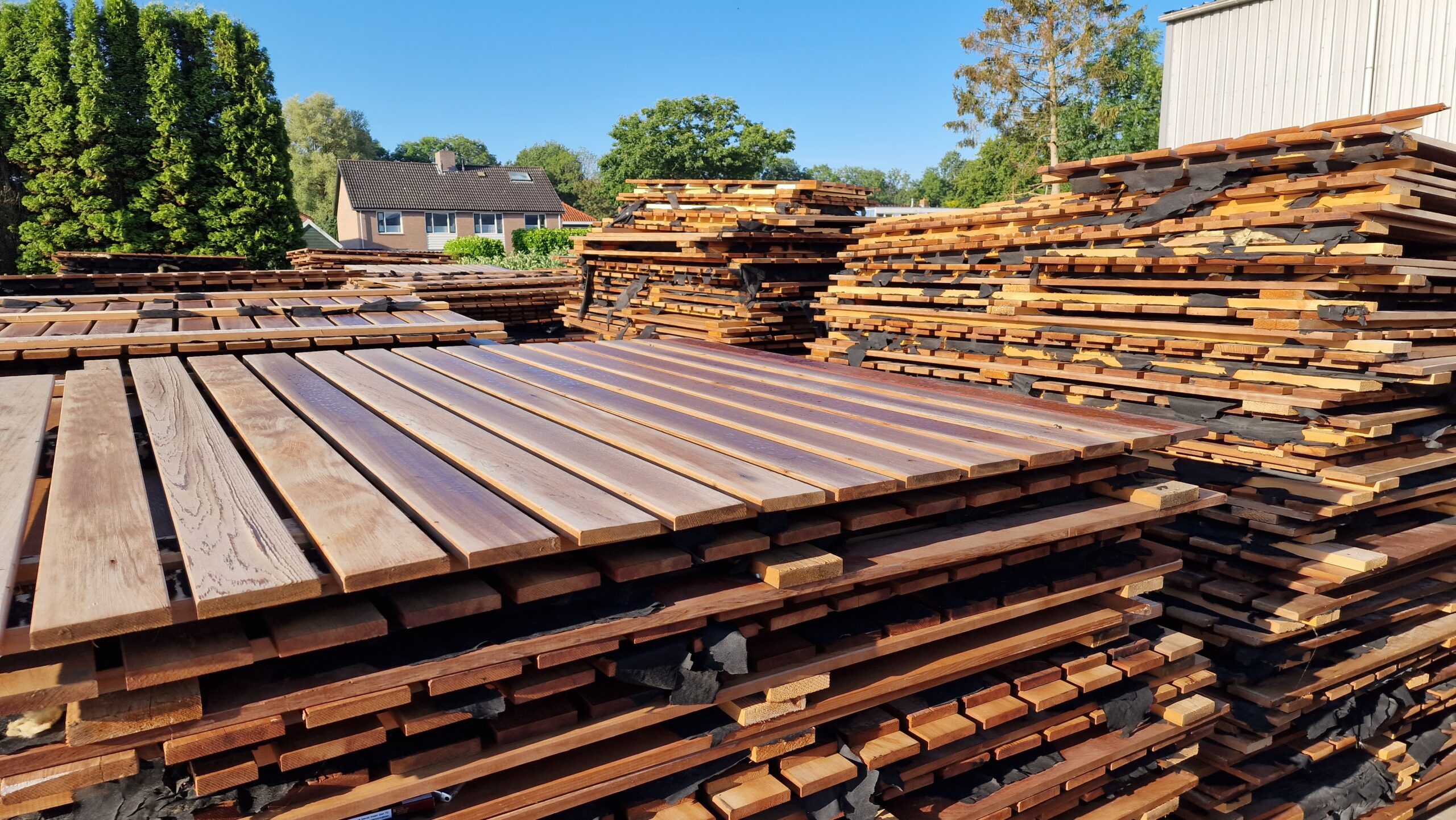 Hergebruik, houtvoorraad