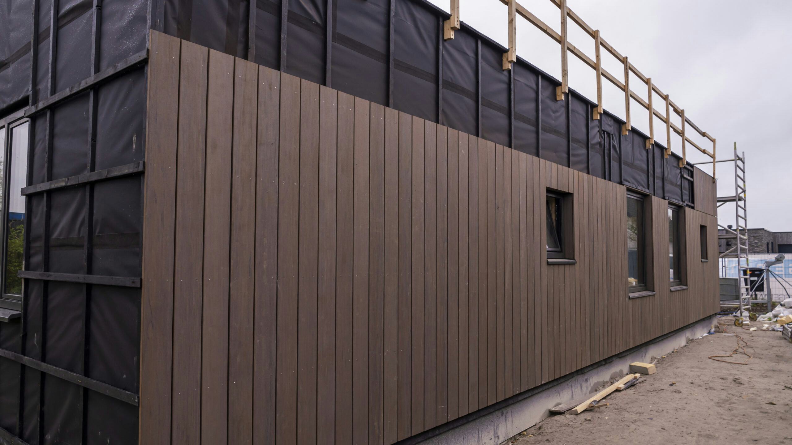 Duurzame folies voor gevels met open voegen