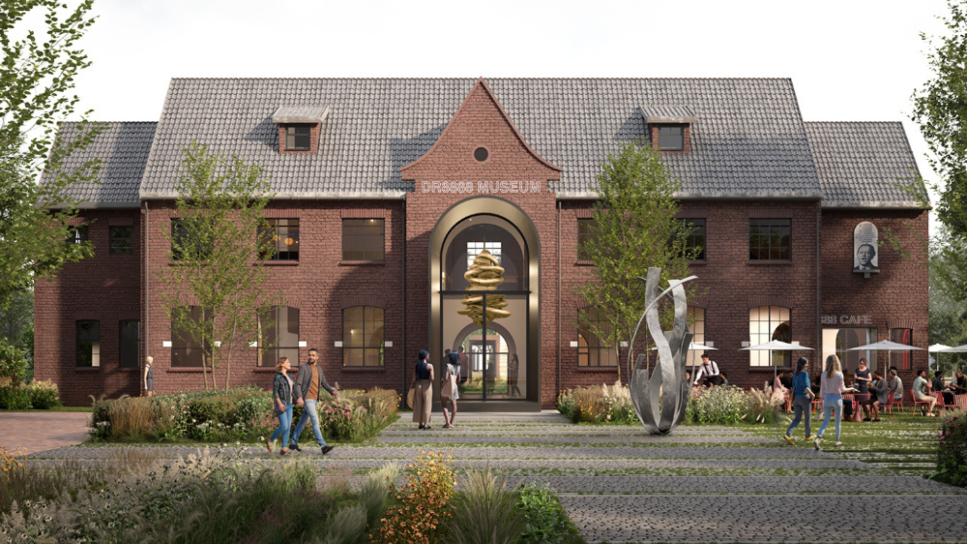 Visie voor Dr8888. Beeld Mecanoo/Raumplan