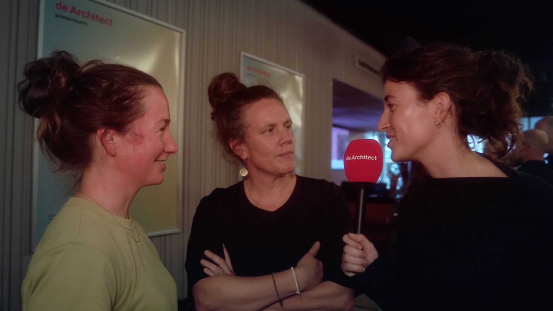 V.l.n.r. Marita Bijlsma, Ninke Happel en Charlotte Thomas. Beeld Kalynda Haaf