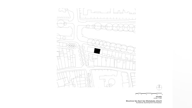 Situatie. Beeld Korteknie Stuhlmacher Architecten