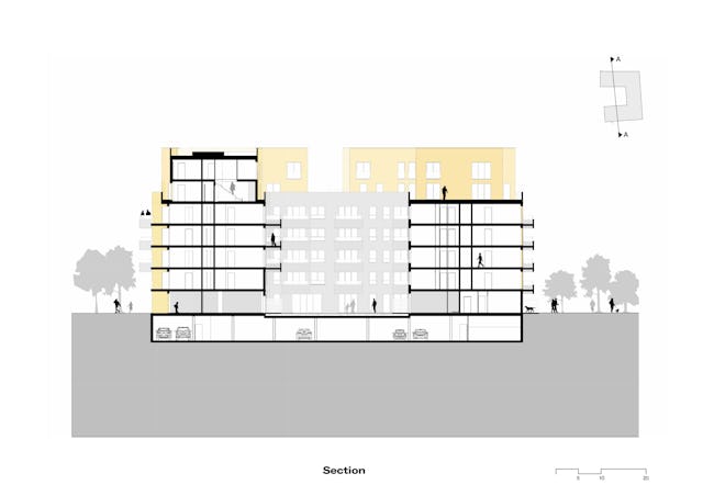 Doorsnede. Beeld KCAP