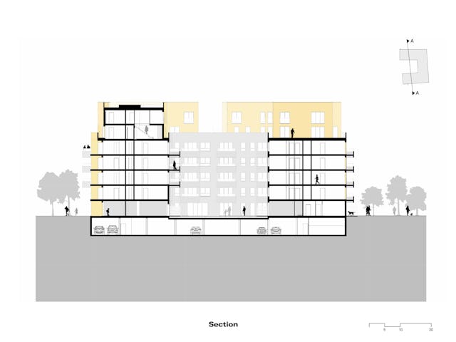 Doorsnede. Beeld KCAP