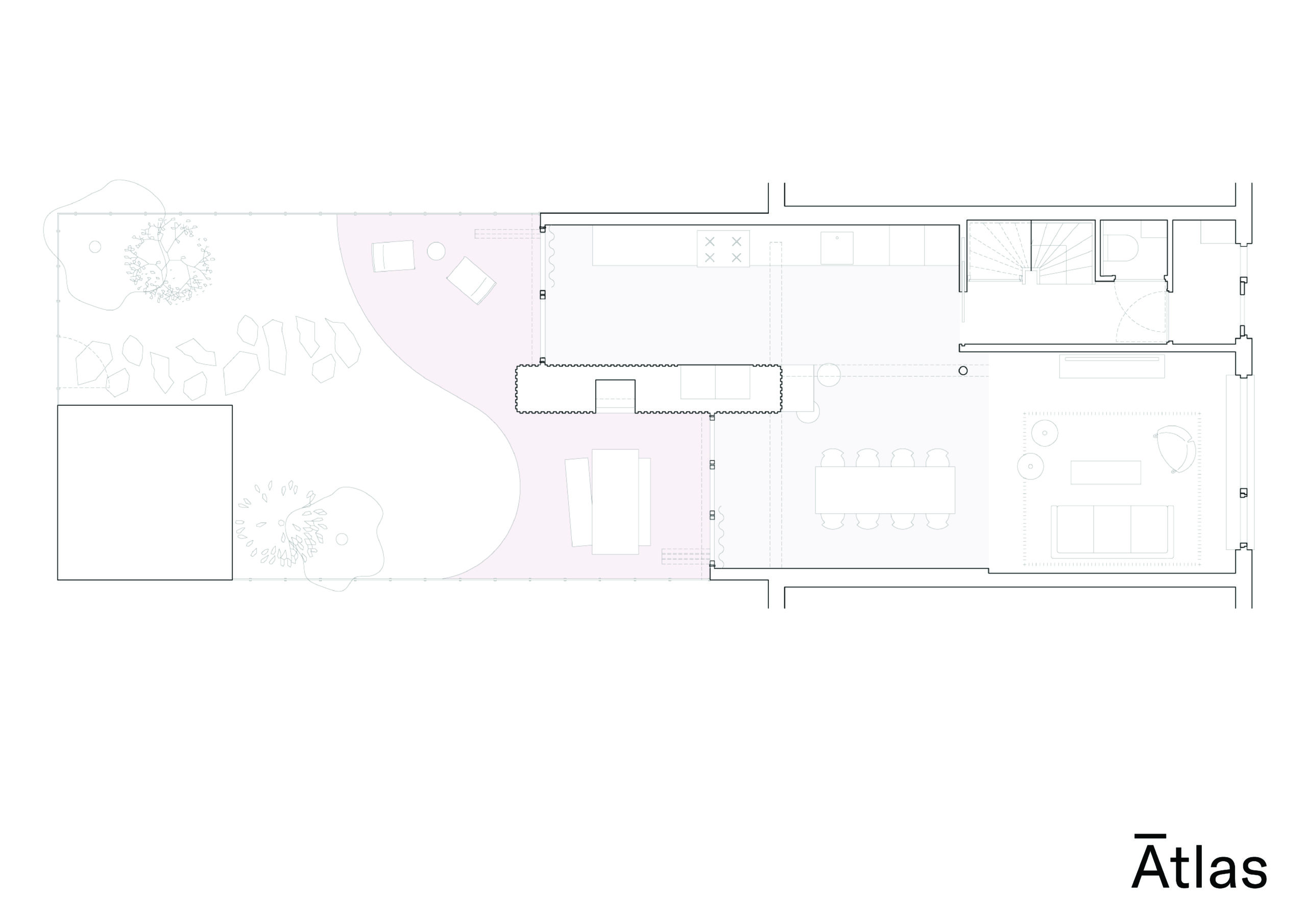 Plattegrond. Beeld Atlas Architects