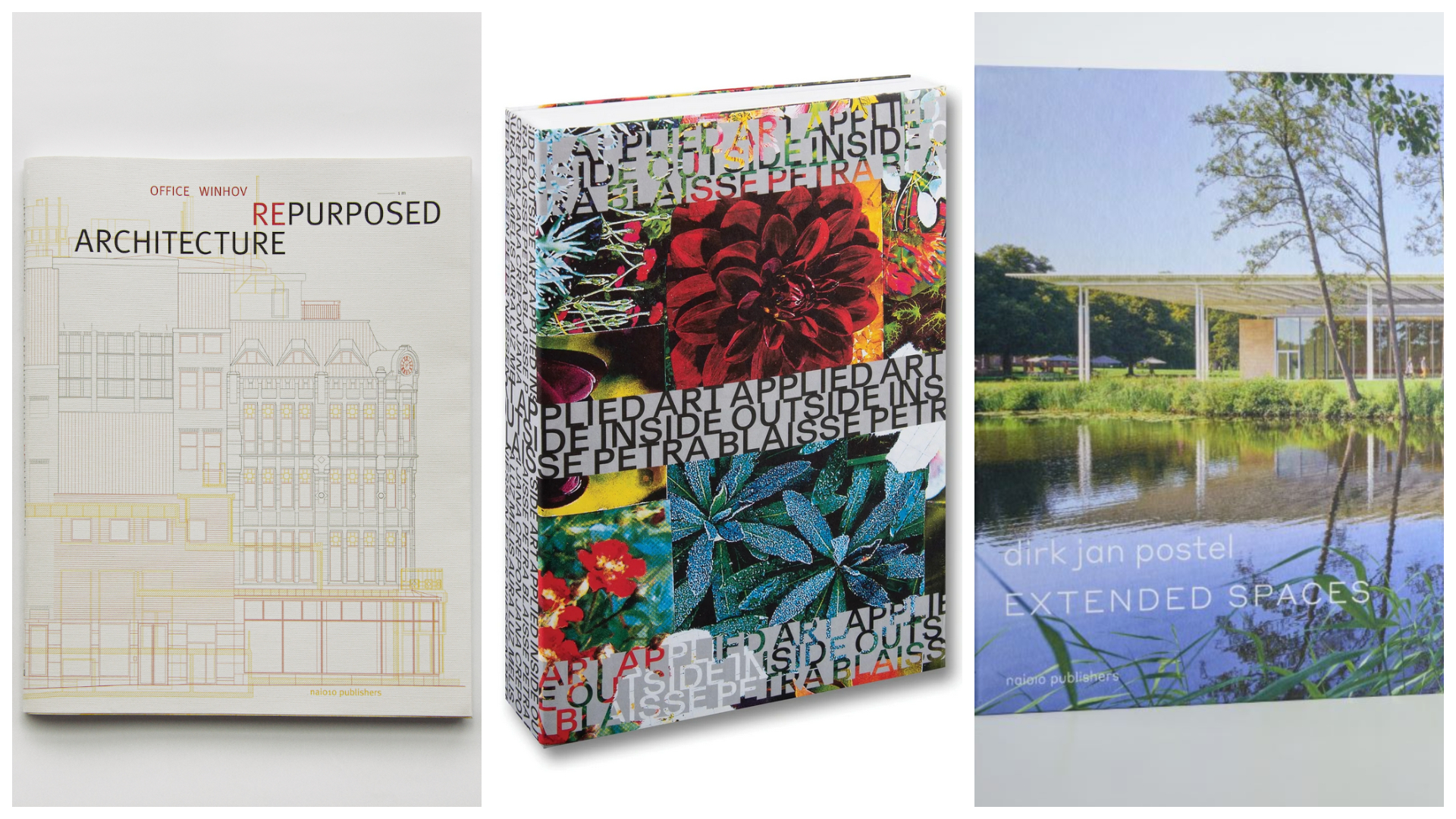 vlnr. Architecture Repurposted - Office Winhov, Art Applied - Inside Outside en Extended Spaces - Dirk Jan Postel 