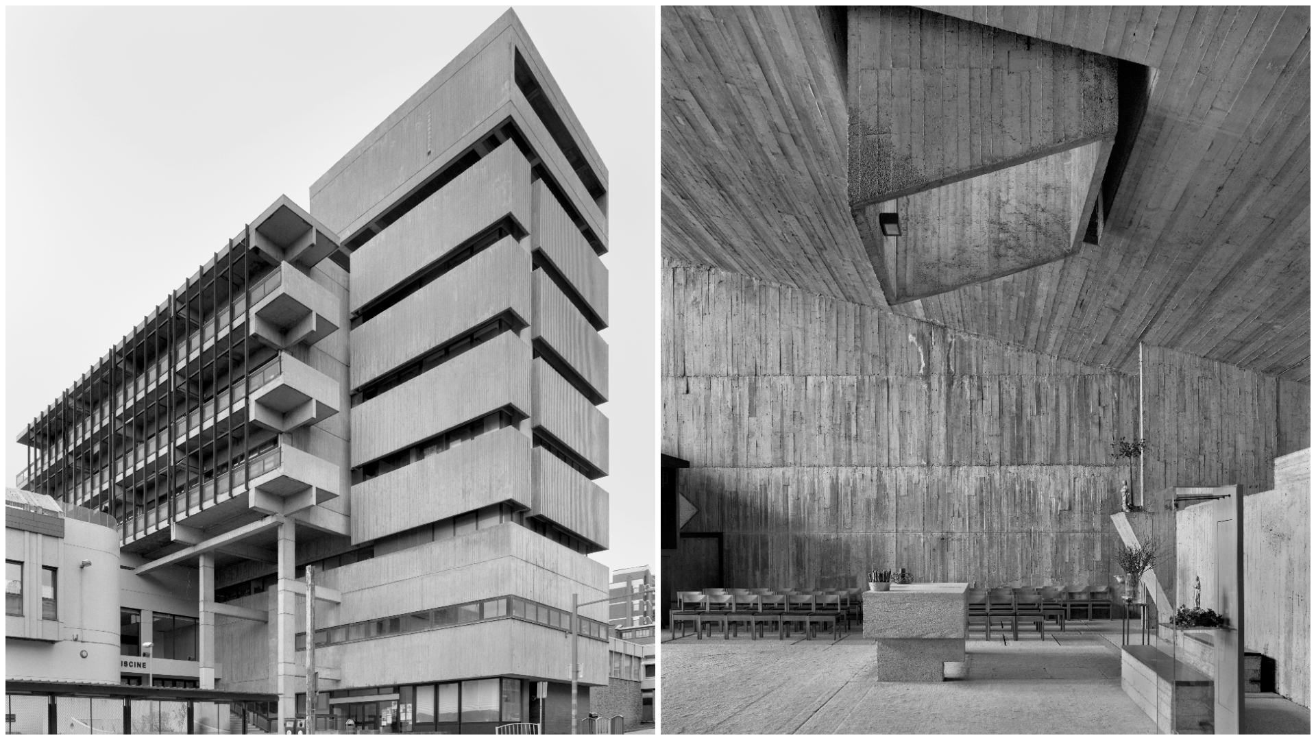 Helios, door Jean Yernaux (l) en Onze-Lieve-Vrouw van Kerselarekapel door Juliaan Lampens en Rutger Langaskens. Beeld Pierrick de Stexhe