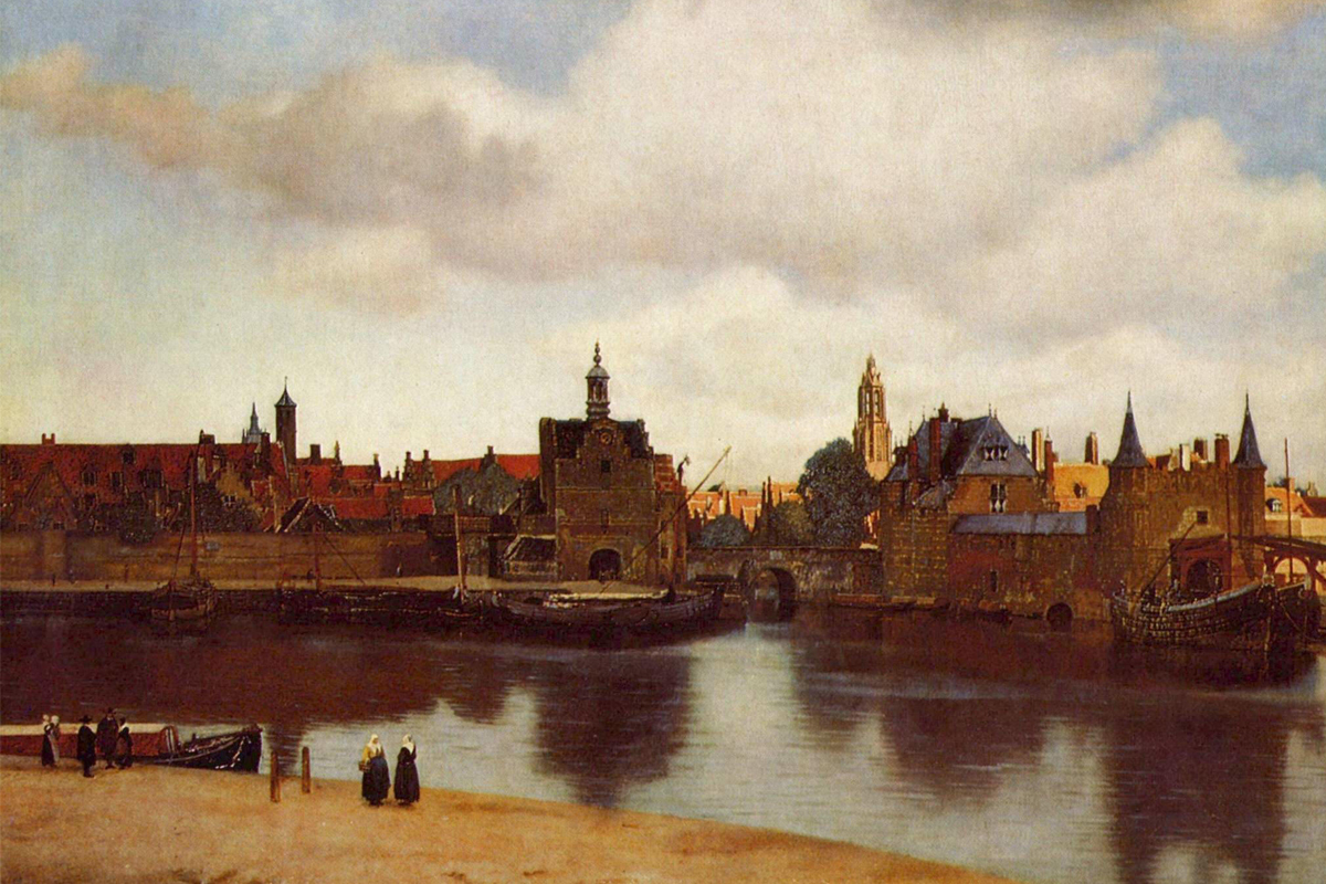 Zicht op Delft van Johannes Vermeer