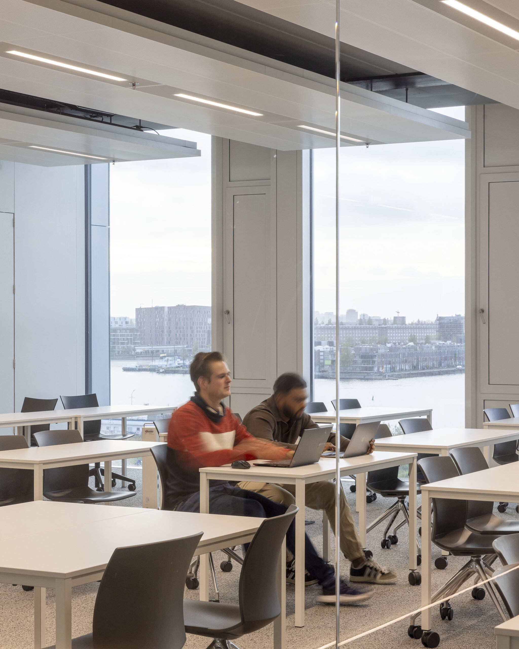 Leslokaal. Beeld cepezed, Lucas van der Wee