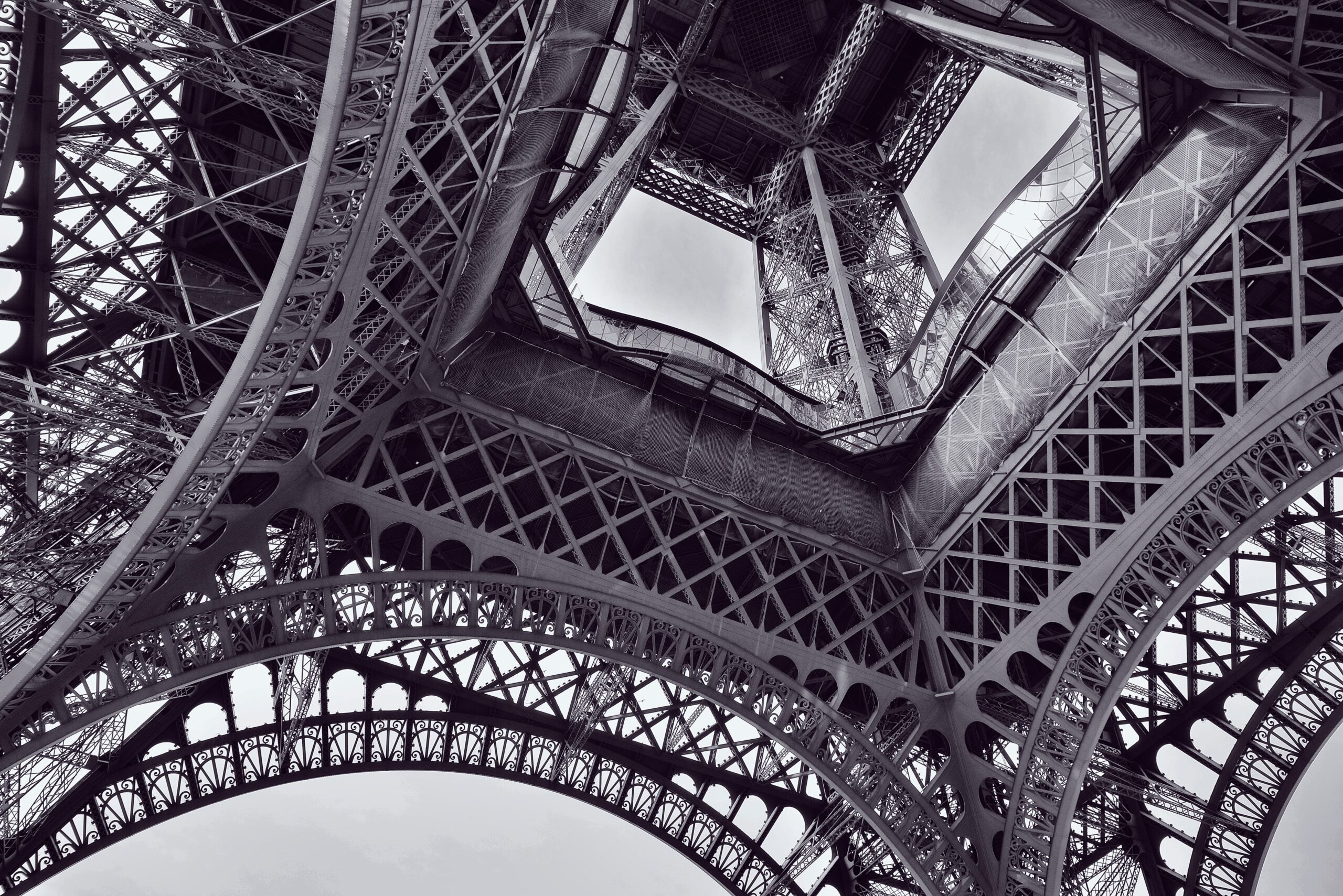 Close-up van de Eiffeltoren. Beeld Shutterstock