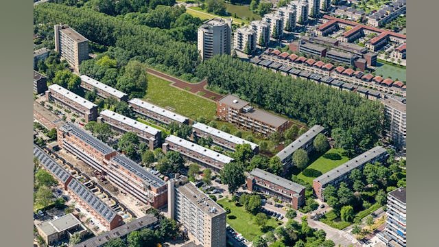 Vogelvlucht impressie. Beeld NUvastgoed