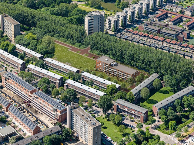 Vogelvlucht impressie. Beeld NUvastgoed