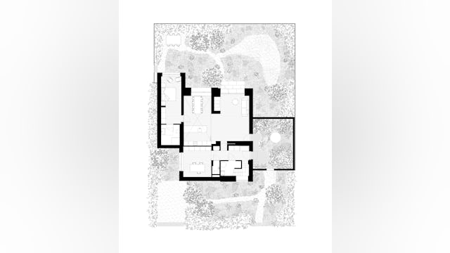 Plattegrond. Beeld Maarten van Kesteren Architecten