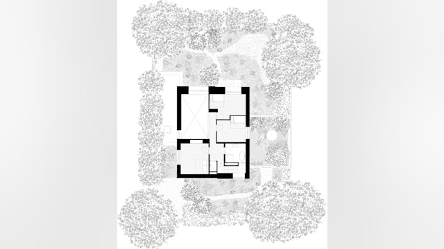 Plattegrond. Beeld Maarten van Kesteren Architecten