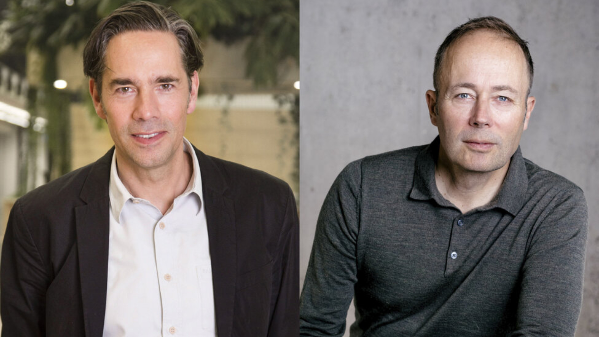  Jacob van Rijs (Beeld Otto Snoek) en Tom Frantzen