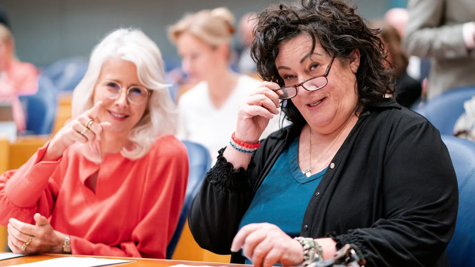 Woonminister Mona Keijzer en BBB-leider Caroline van der Plas. Beeld Shutterstock