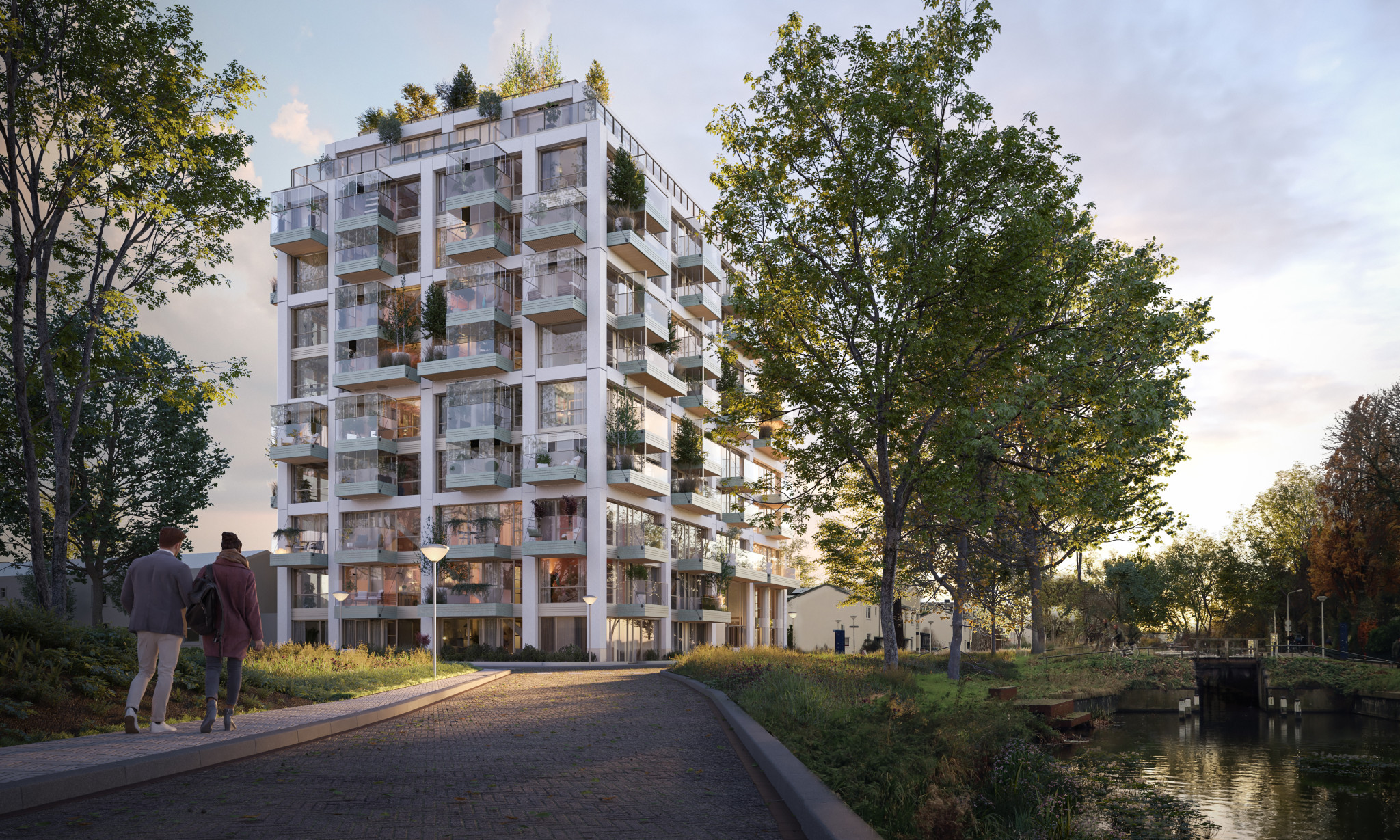 The Urban Woods Delft. Beeld de Beeldenfabriek