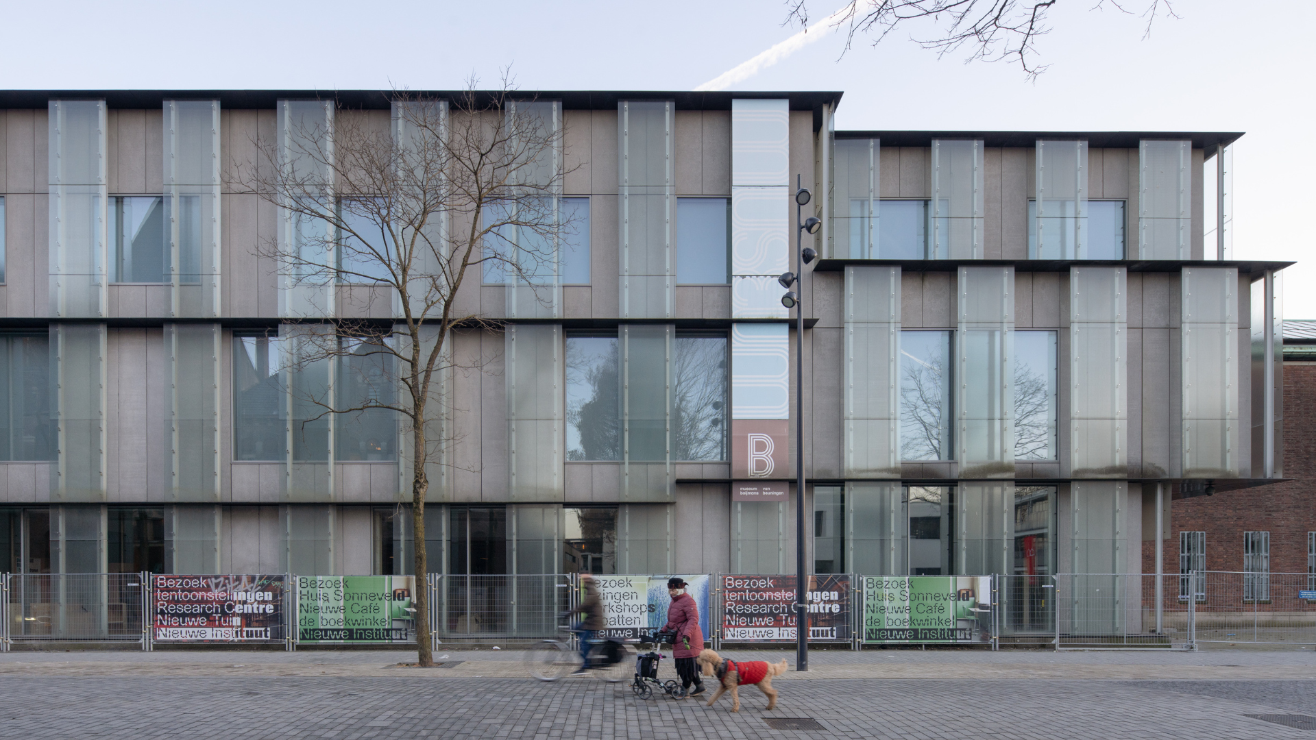 Vleugel Boijmans Van Beuningen door Robbrecht & Daem. Beeld Frank Hanswijk