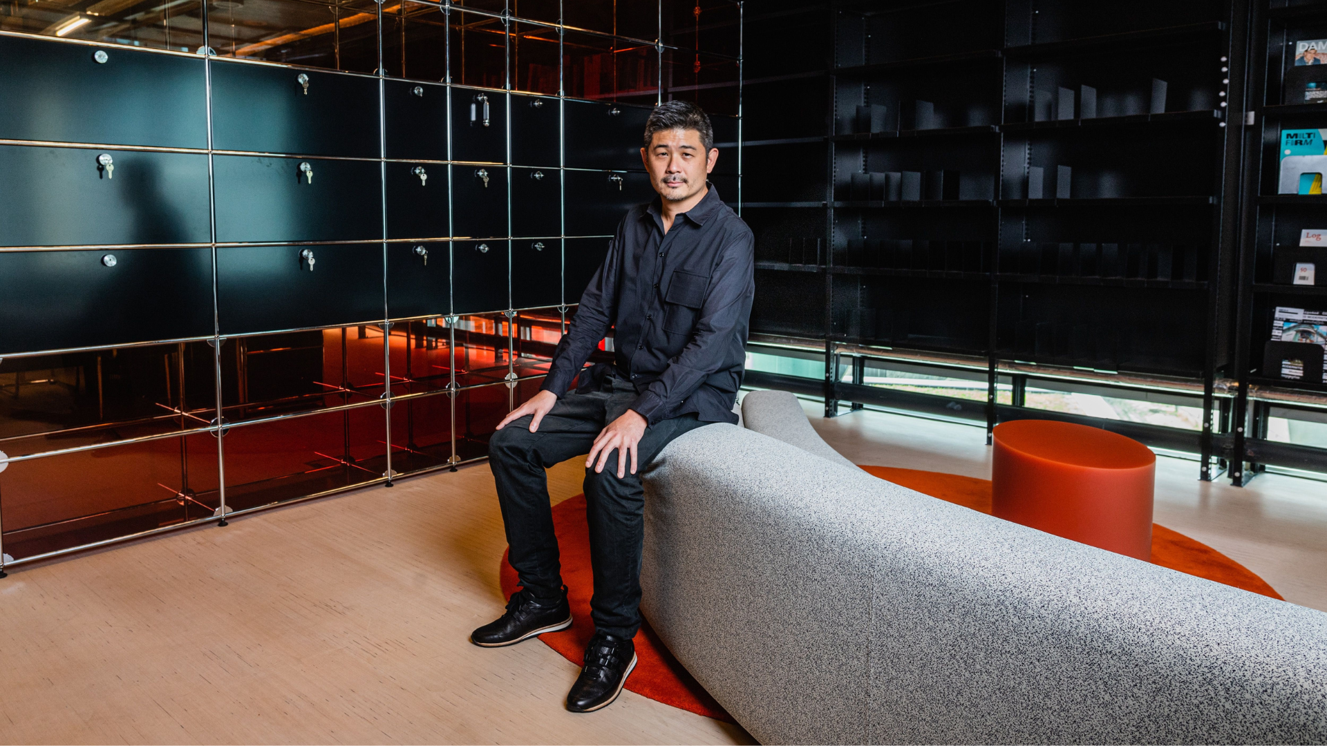 Aric Chen. Beeld Marwan Magroun