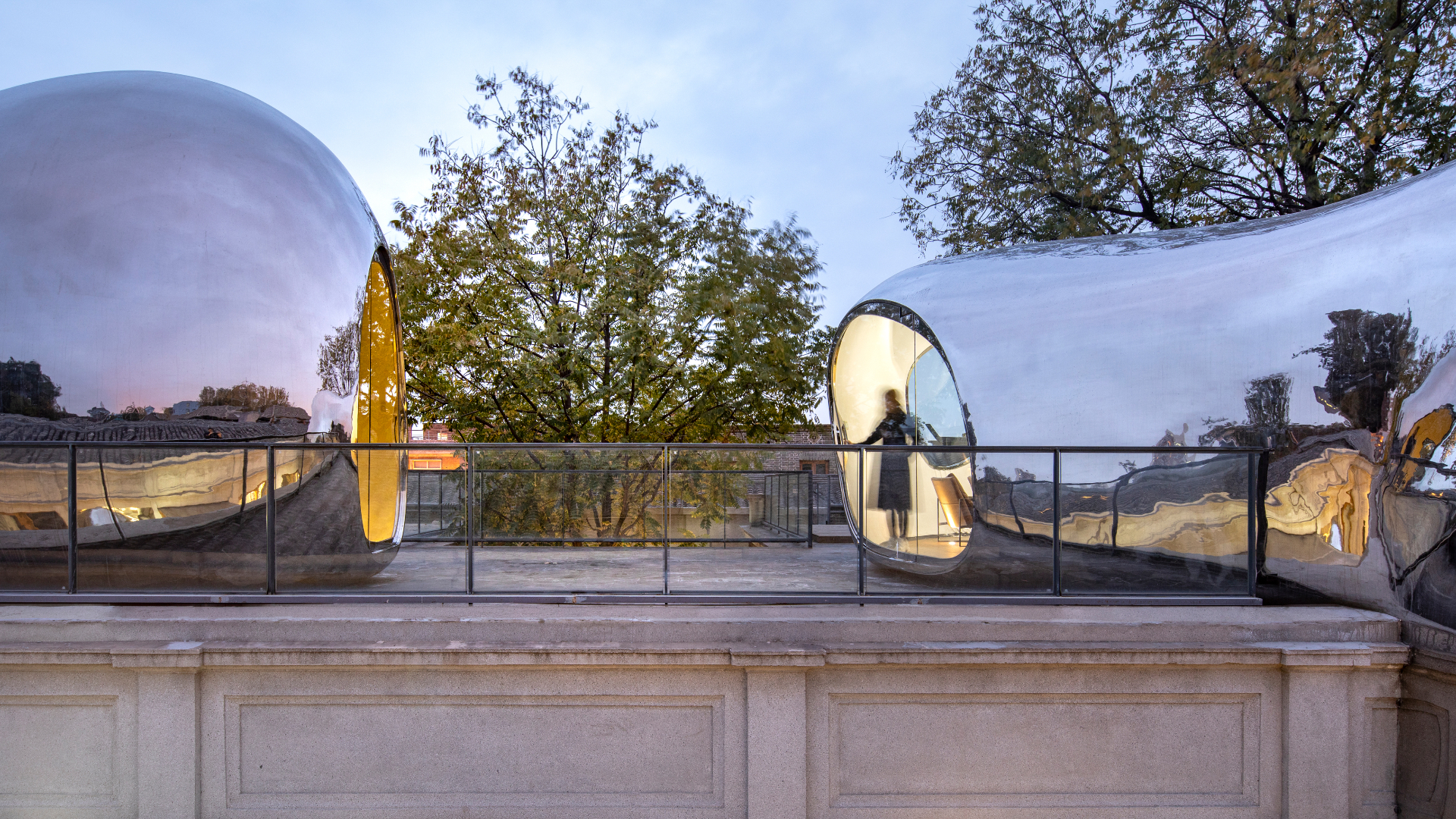 Hutong Bubble door MAD Architects. Beeld Tian Fangfang
