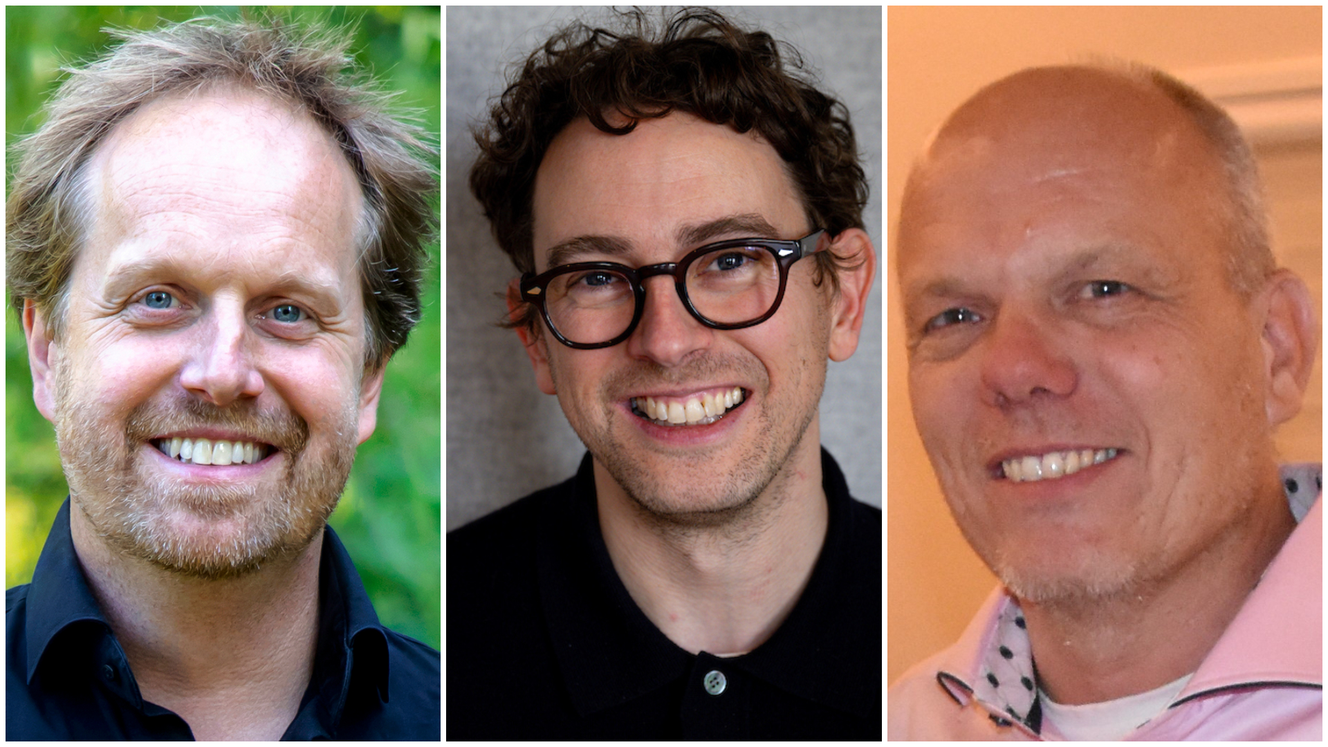 V.l.n.r. Tim Vermeend, Jurrian Knijtijzer en Vincent Raadschelders