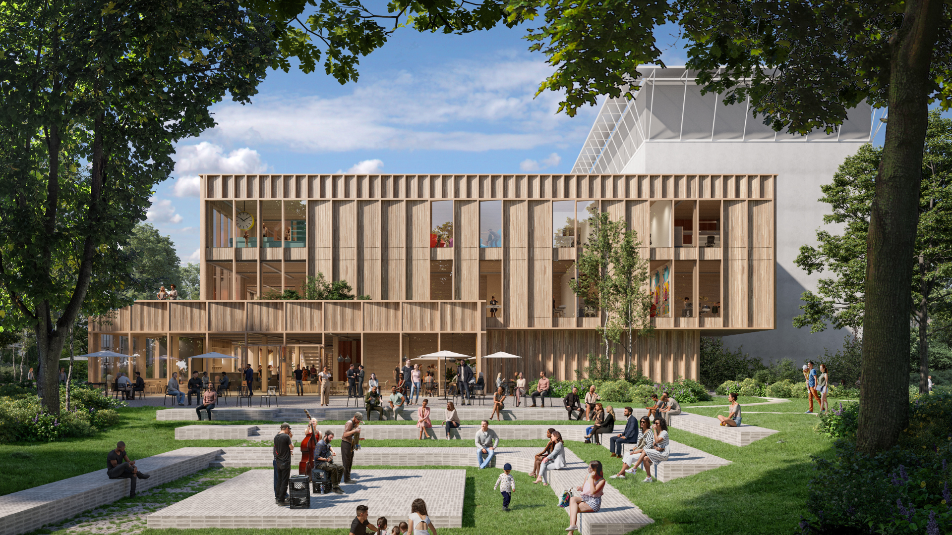 Hanzehuis Zutphen. Beeld Mecanoo