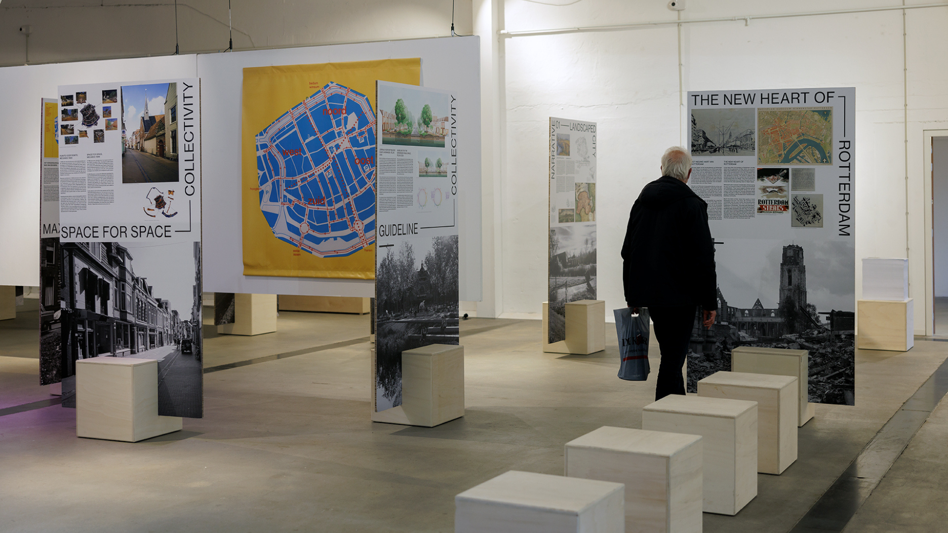 'Bold City, Brave Decisions' in Rotterdam. Beeld Aad Hoogendoorn