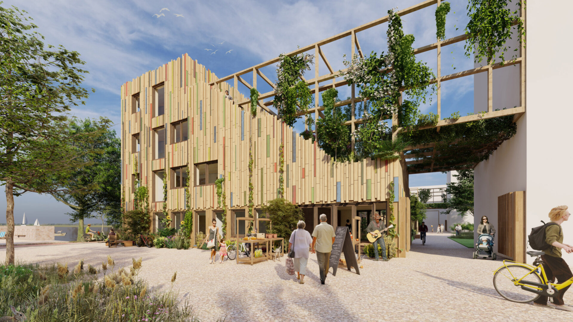 Wooncoöperatie de Torteltuin. Beeld Natrufied