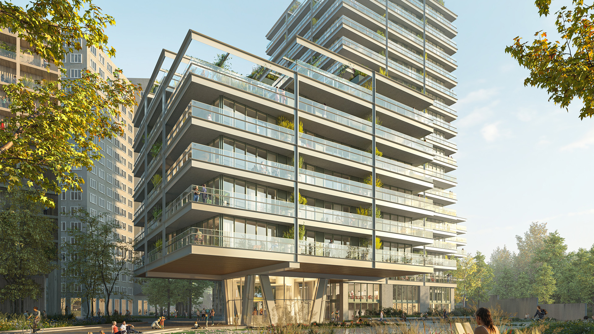 De Emerald. Beeld Arons en Gelauff en Civic Architects 