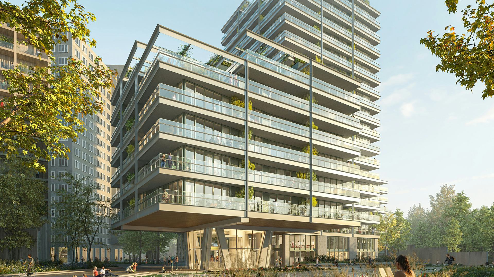 De Emerald. Beeld Arons en Gelauff en Civic Architects