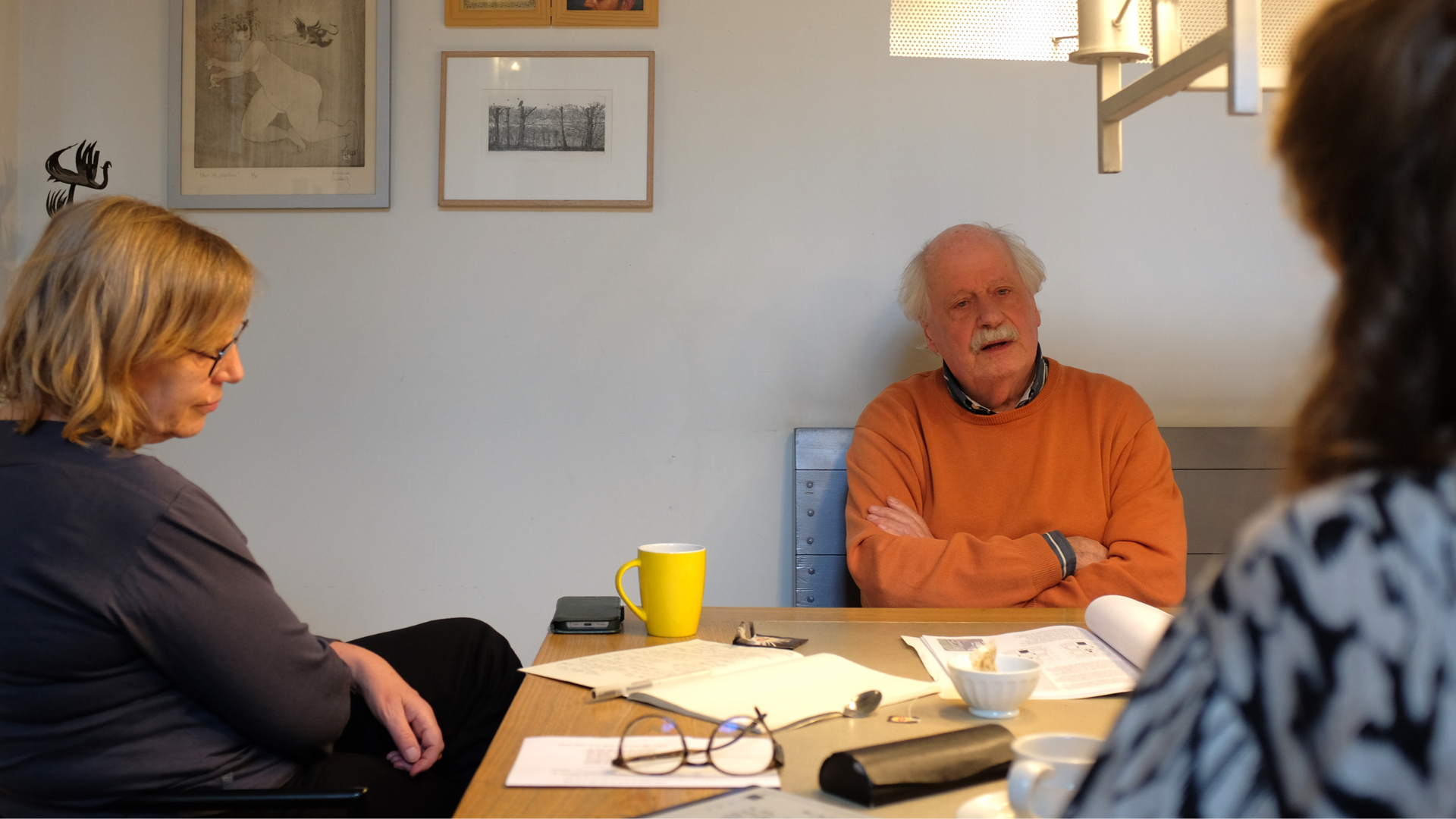 Hans van der Laan. Beeld Manou Huijbregts