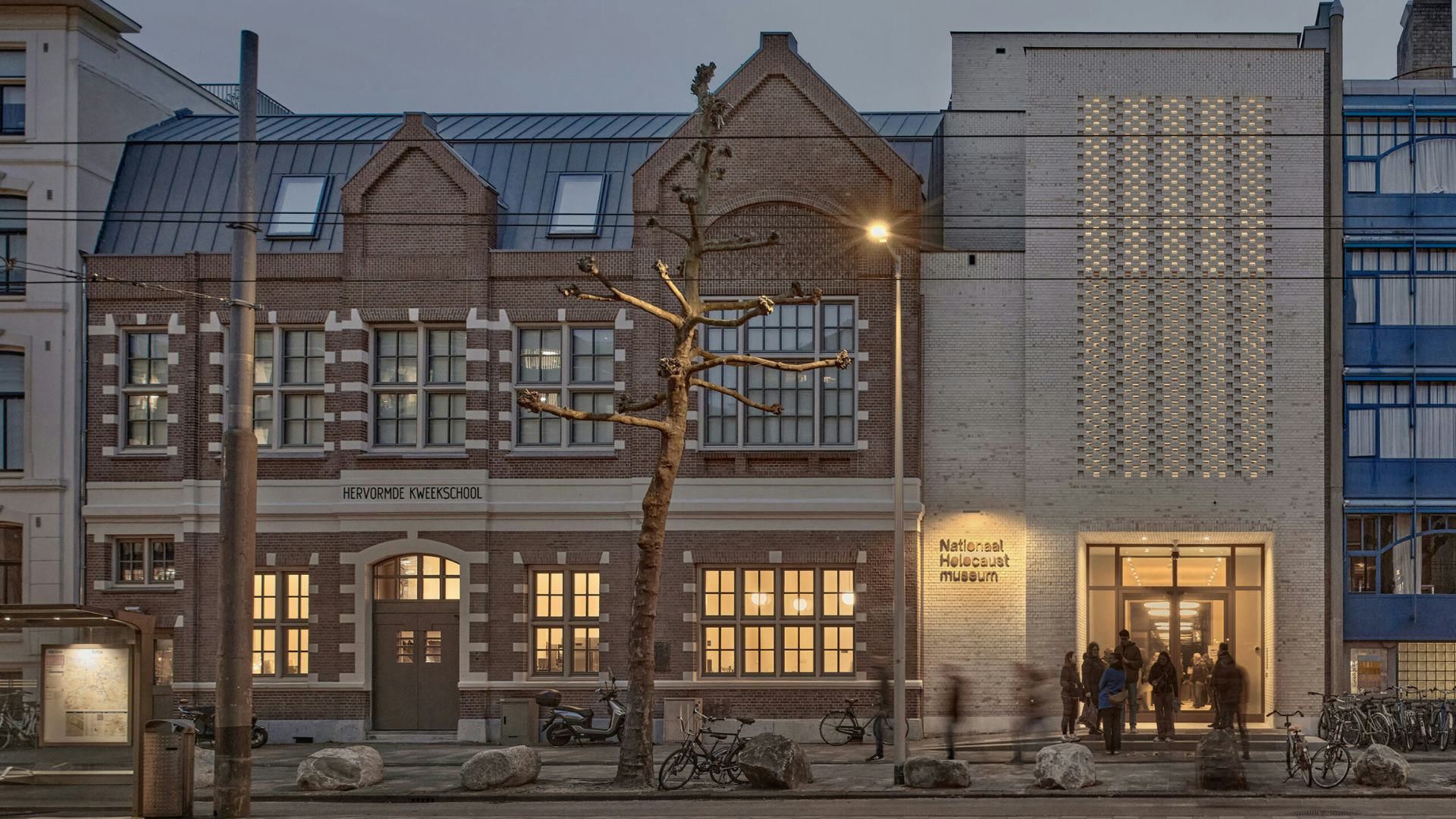 Het Nationaal Holocaustmuseum. Beeld Max Hart Nibbrig