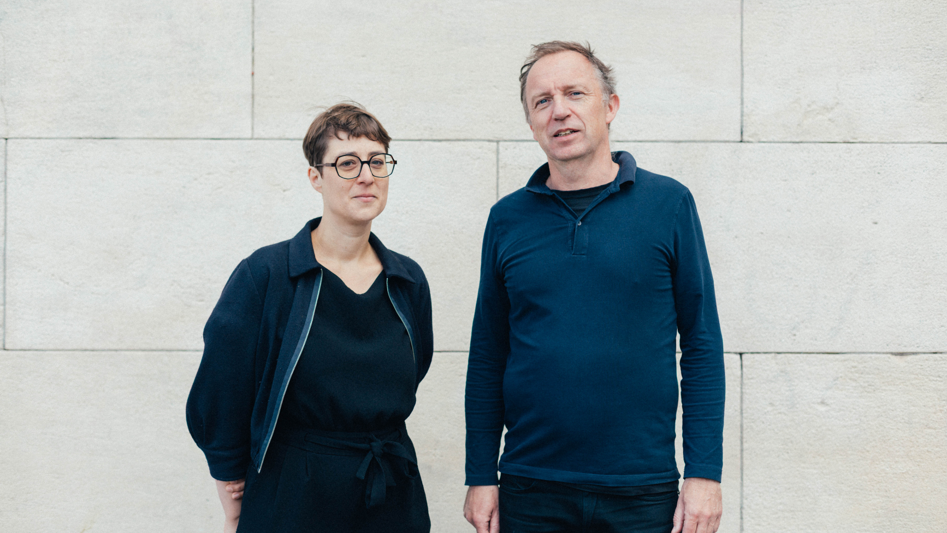 Nele De Raedt (l) en Maarten Delbeke. Beeld Tatjana Henderieckx