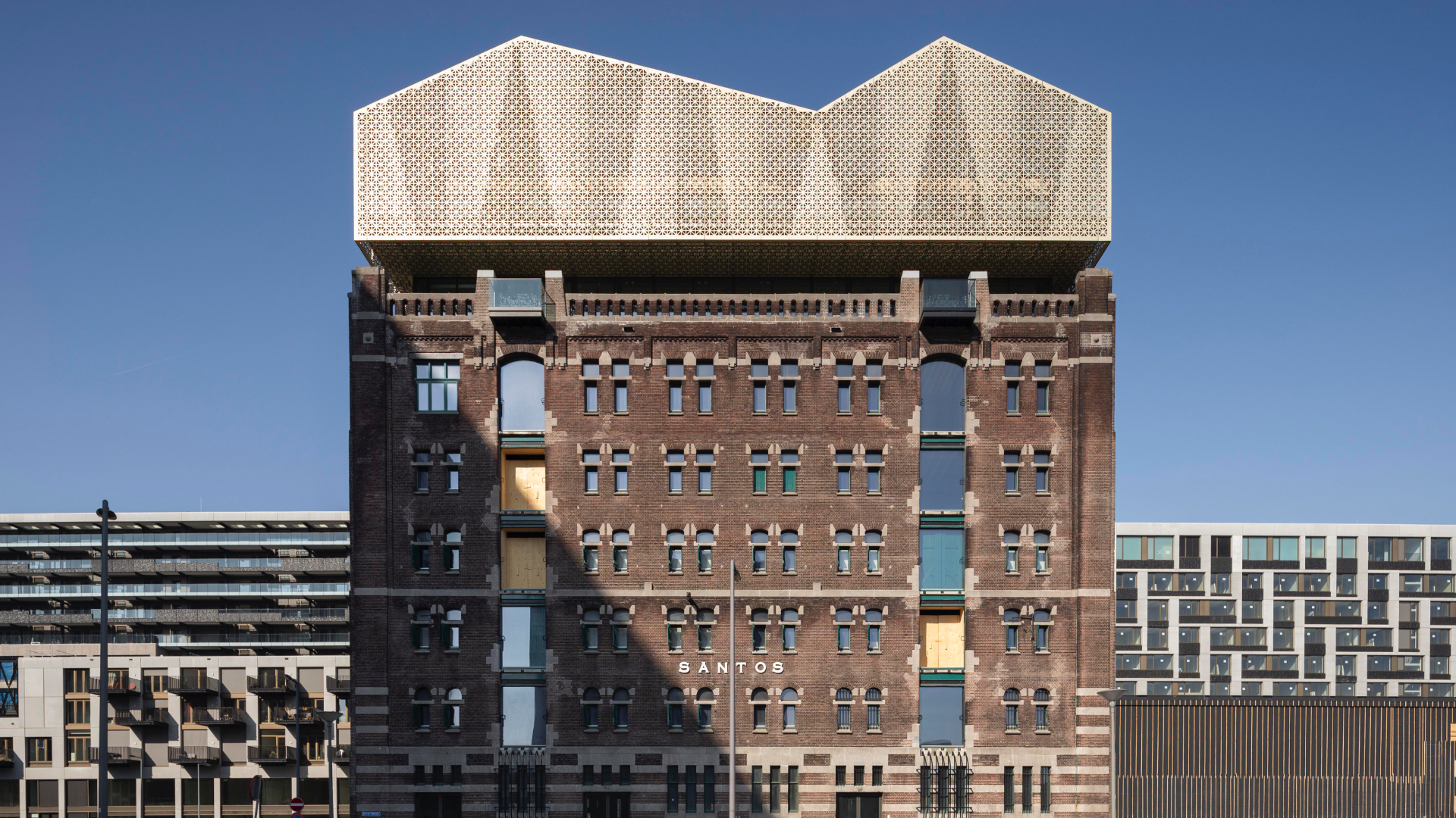 Pakhuis Santos door Karin Renner (Renner Hainke Wirth Zirn Architekten) en Karin Wolf (WDJARCHITECTEN). Beeld Loes van Duijvendijk