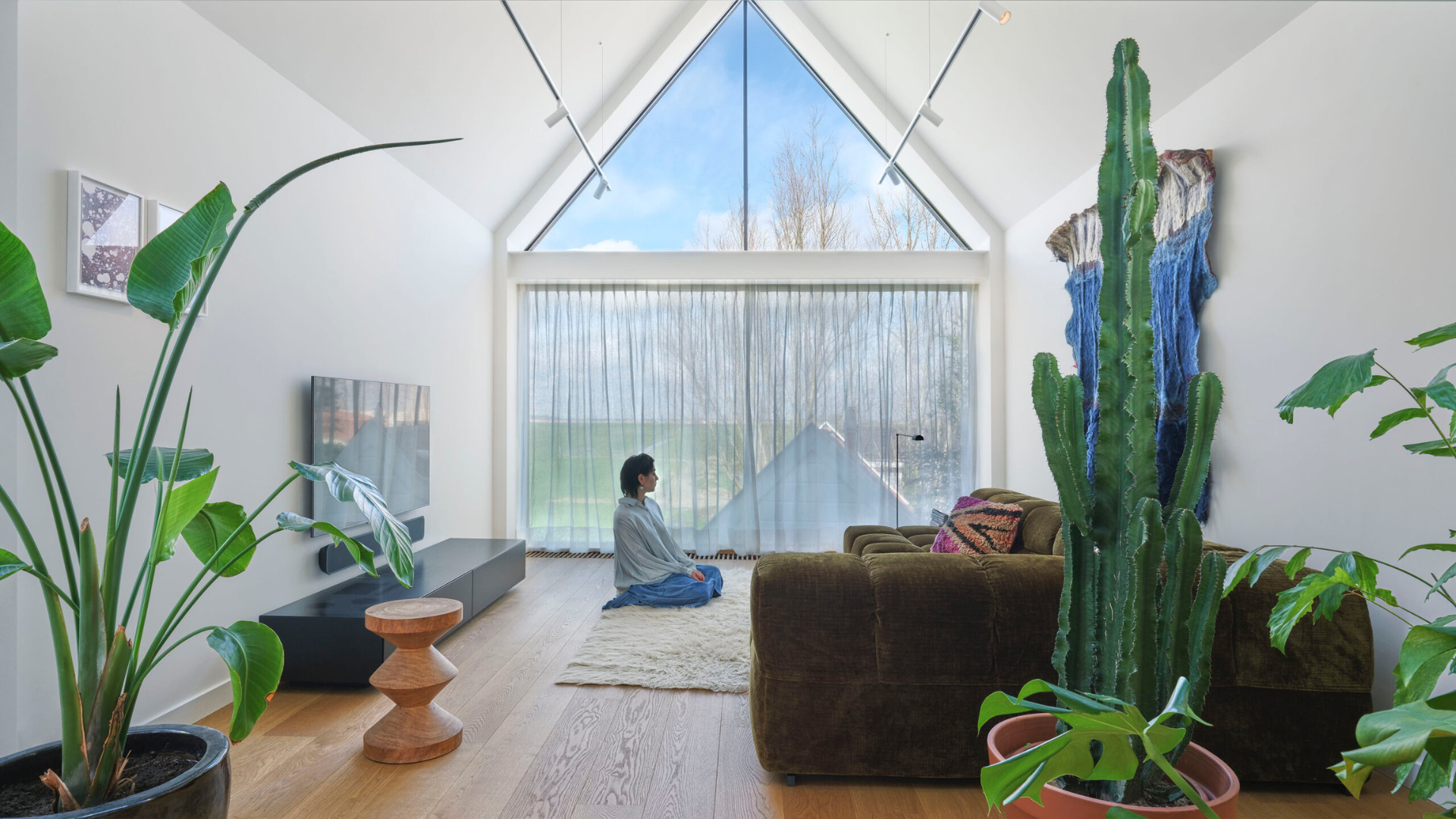 Verbouwing van een houten huisje in Durgerdam. Beeld Jeroen Musch