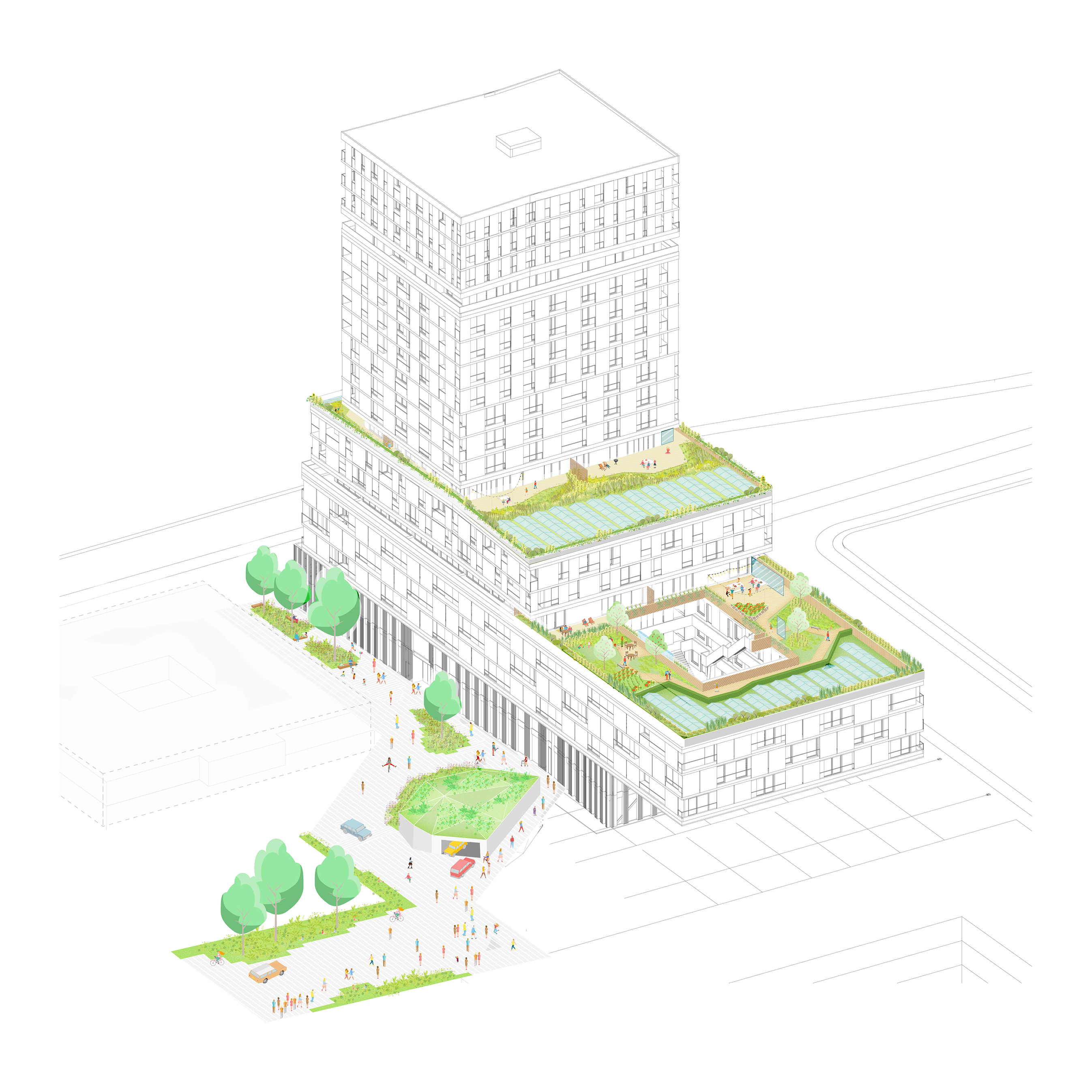 Beeld Orange Architects / Bureau Rowin Petersma