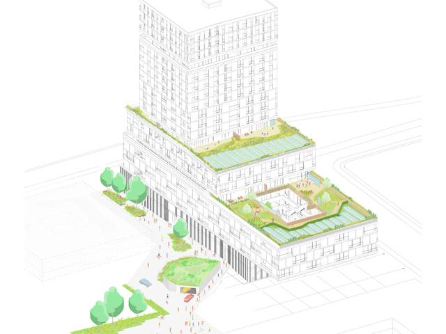 Beeld Orange Architects / Bureau Rowin Petersma