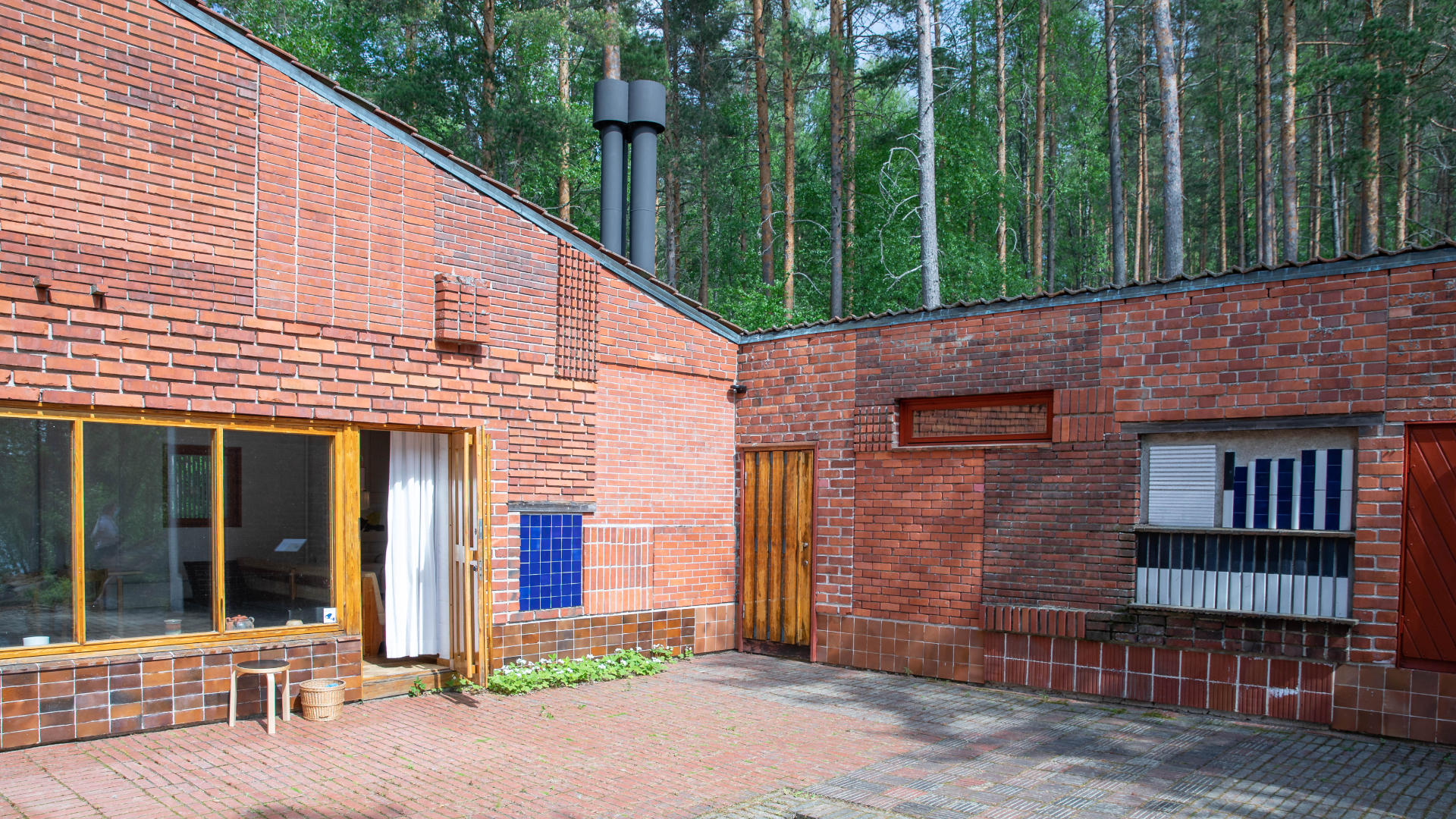 Muuratsalo Experimental House door Alvar Aalto (1952-1954). Beeld 
Jussi Toivanen (via Flickr)