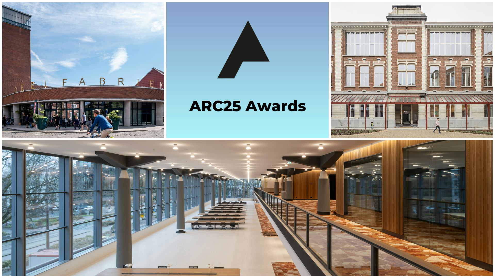 Nominaties ARC25 Transformatie en Renovatie Award bekend