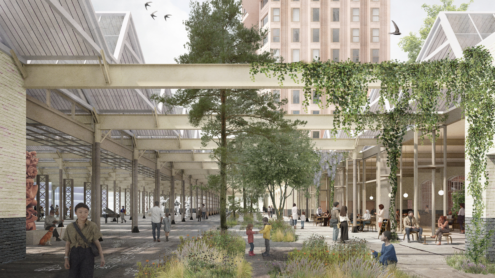 Beeld Nudus, Bedaux de Brouwer Architecten en Stramien