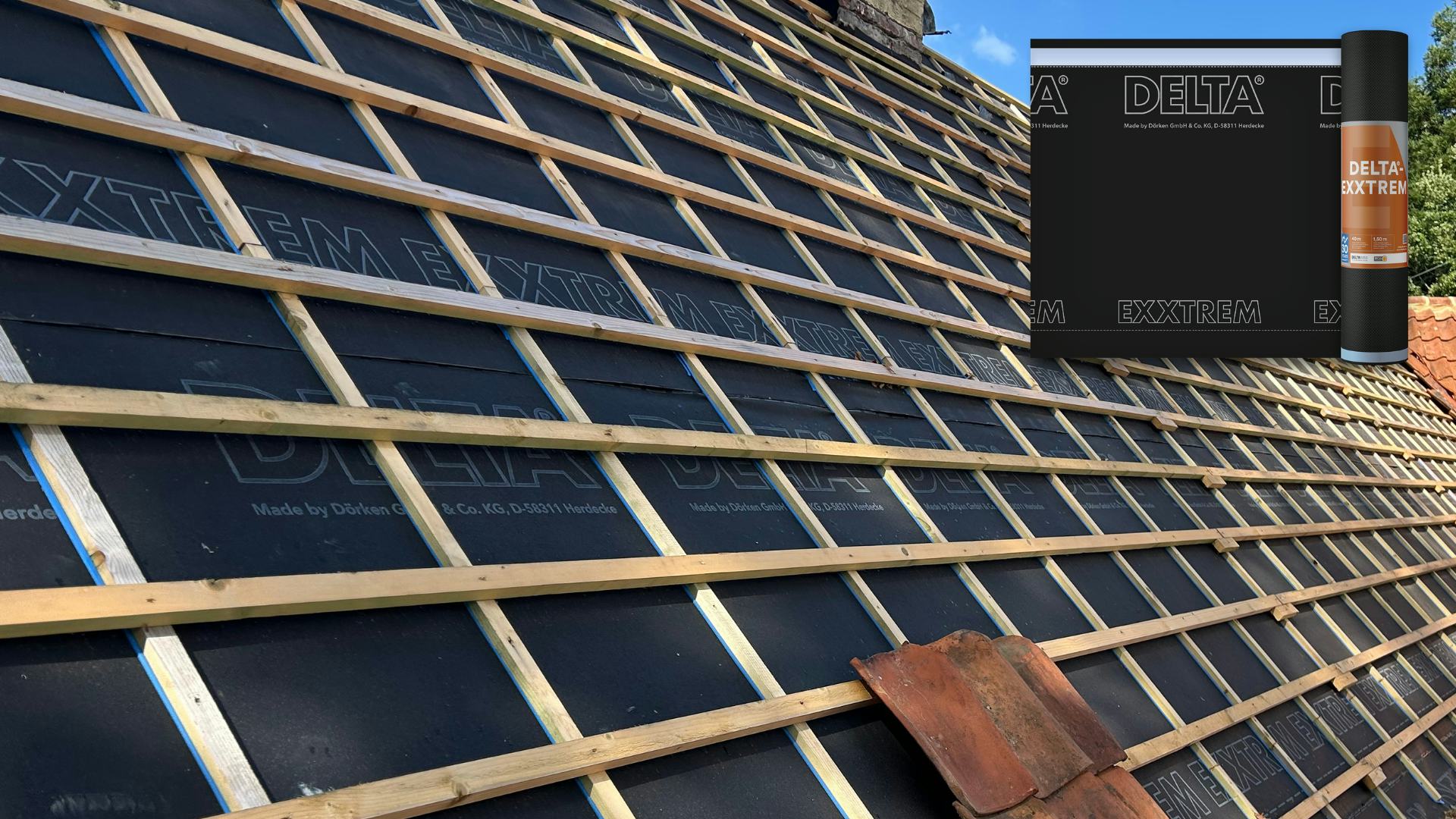 'Onder de panelen heersen andere omstandigheden dan onder dakpannen. Zo is de temperatuur er hoger en is er meer sprake van condensvorming. Dan komt een robuuste folie goed van pas.'