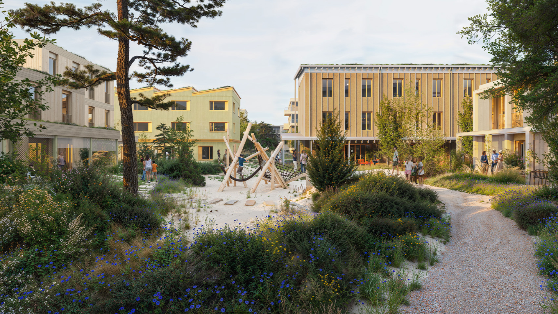 Ontwerp voor 'Adam ademt', door Inside Outside, Arons en Gelauff architecten, Office Raumplan. Beeld Proloog