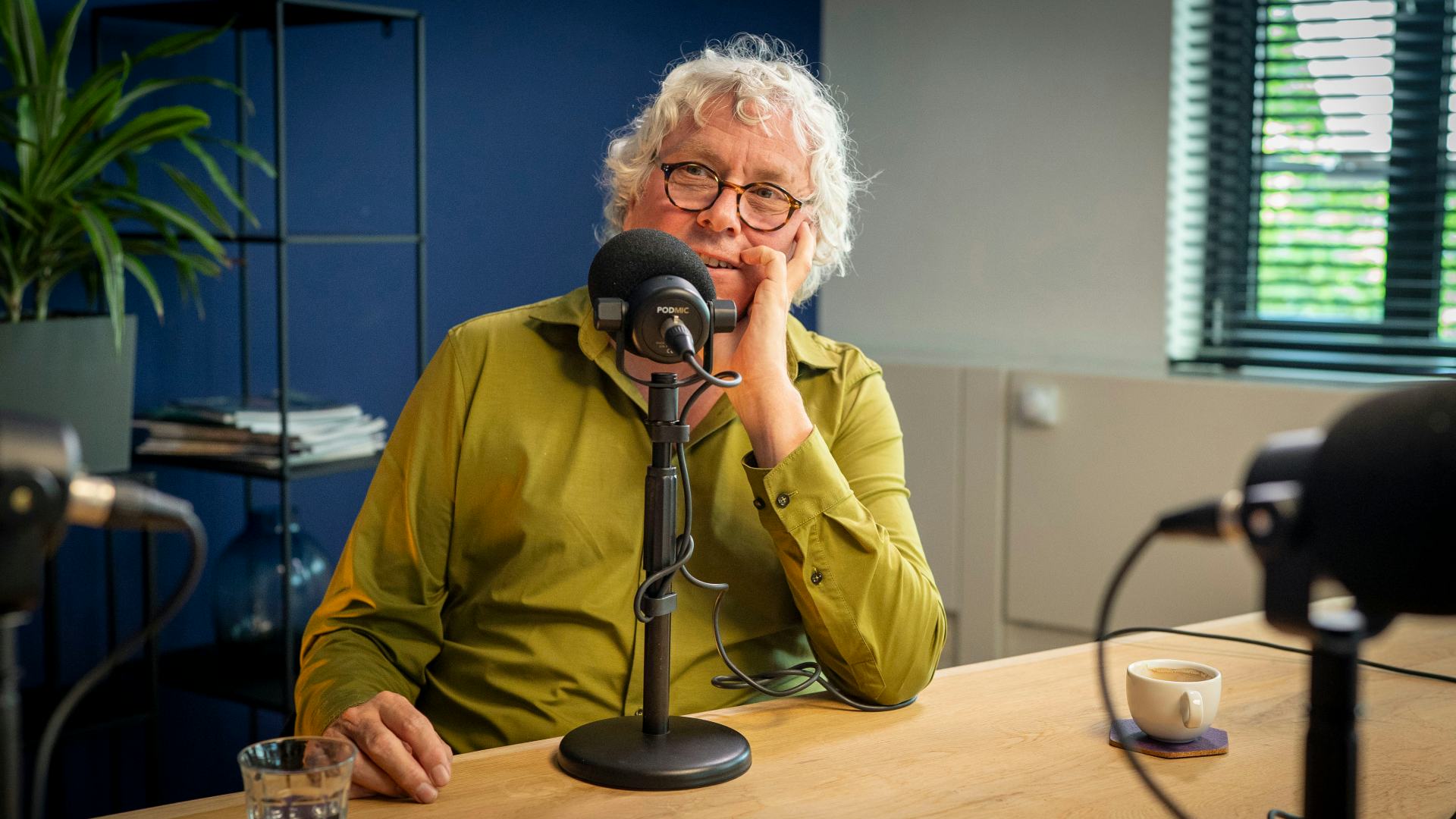 Hans van der Heijden. Beeld Hanna Veltman