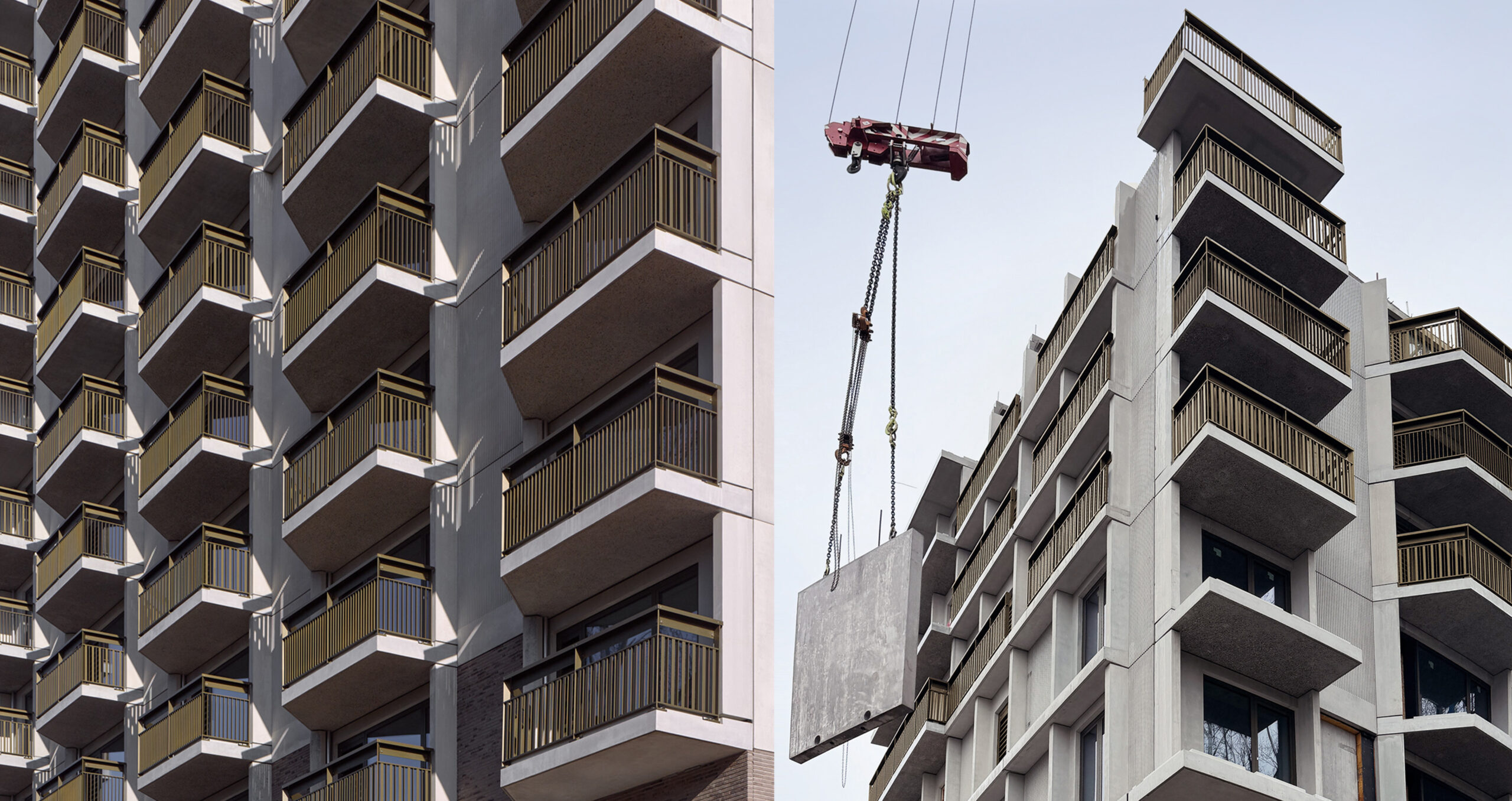 Opportuna, een woontoren van twintig verdiepingen met 174 sociale huurwoningen  voor starters in Amsterdam-West. Foto: Stefan Müller.