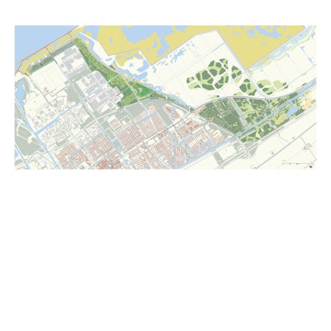 Nieuwe gracht. Beeld Woonwerk architecten / EDM landschap i.s.m. Bureau Nieuwe Gracht en Lith Advies